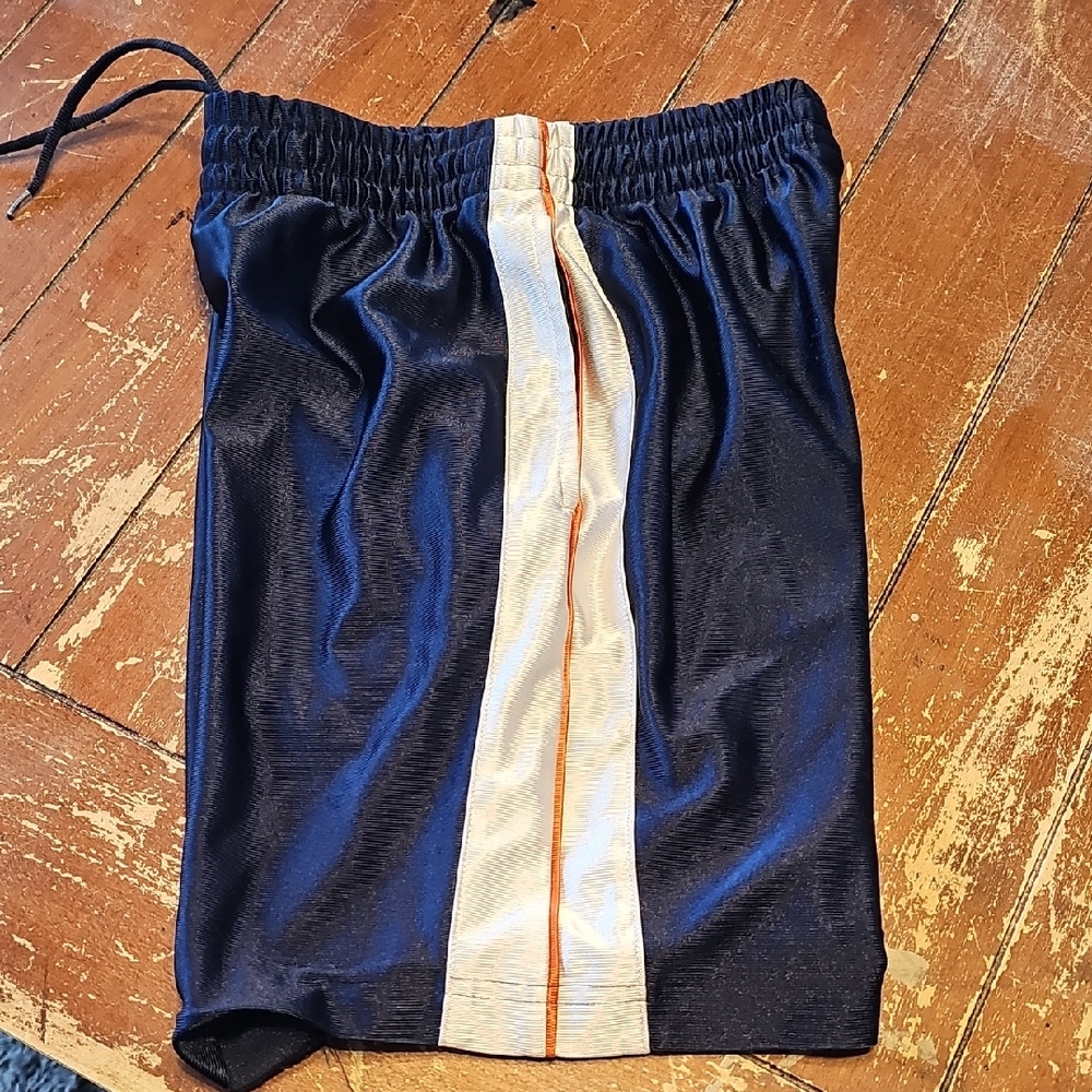 Prospirit Boy's Dark Blue and White Athletic Shorts